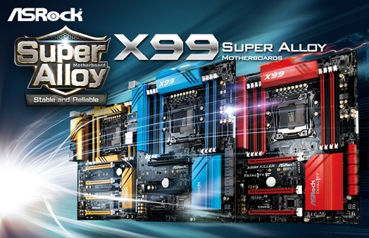 ASRock Super Alloy X99 Series Motherboards 