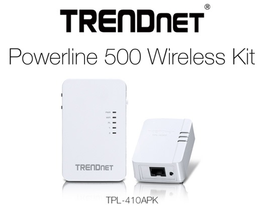 TrendNET Powerline 500 wireless kit