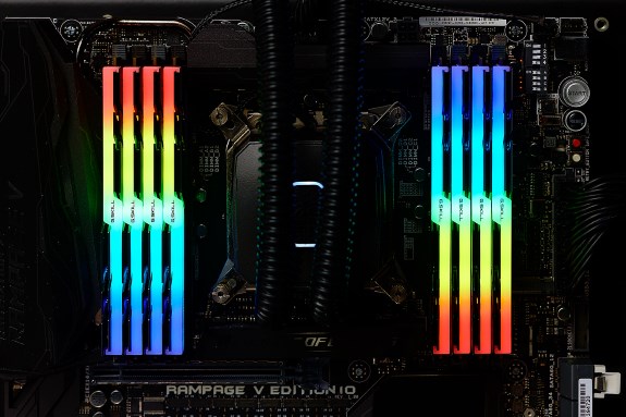 G.Skill ships 128GB DDR4-3333 memory kit with RGB LED bars - DVHARDWARE